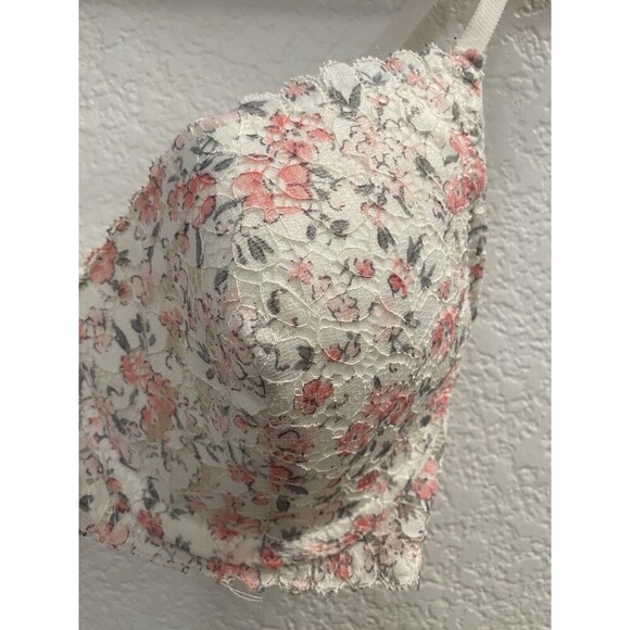 Laura Ashley Intimates Floral Lace Underwire Bra 36C - Picture 2 of 9